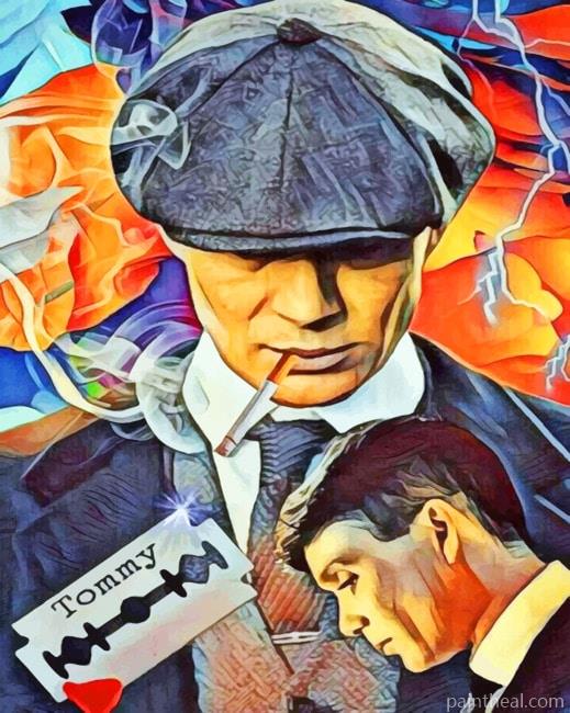 Thomas Shelby Painting By Numbers Kits