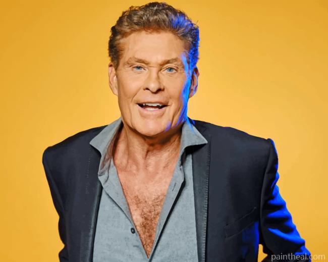 David Hasselhoff Painting By Numbers Kits