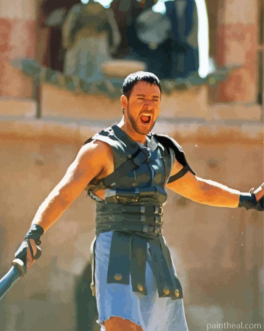 Gladiator Russell Crowe Painting By Numbers Kits