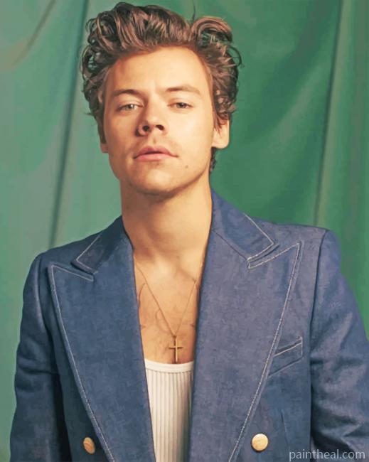 Harry Edward Styles Painting By Numbers Kits