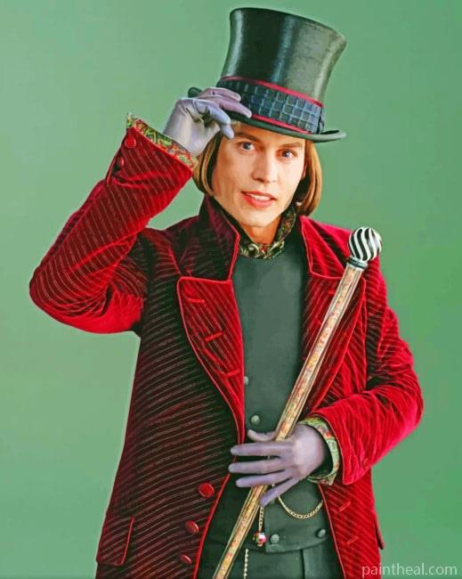 Willy Wonka Painting By Numbers Kits