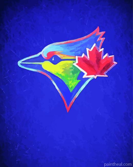 Aesthetic Toronto Blue Jays Painting By Numbers Kits