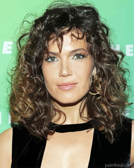 Mandy Moore American Actress Painting By Numbers Kits