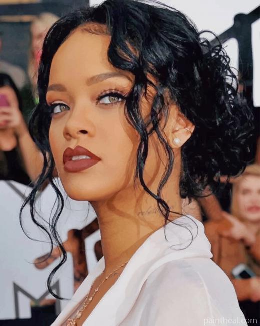 The Singer Rihanna Painting By Numbers Kits