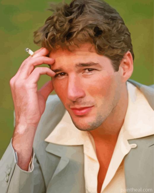 Actor Richard Gere Painting By Numbers Kits