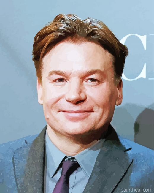Actor Mike Myers Painting By Numbers Kits