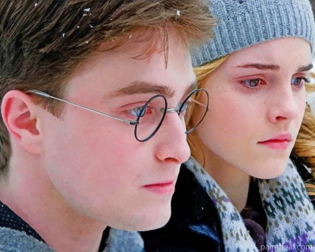Harry Potter And Emma Watson Painting By Numbers Kits
