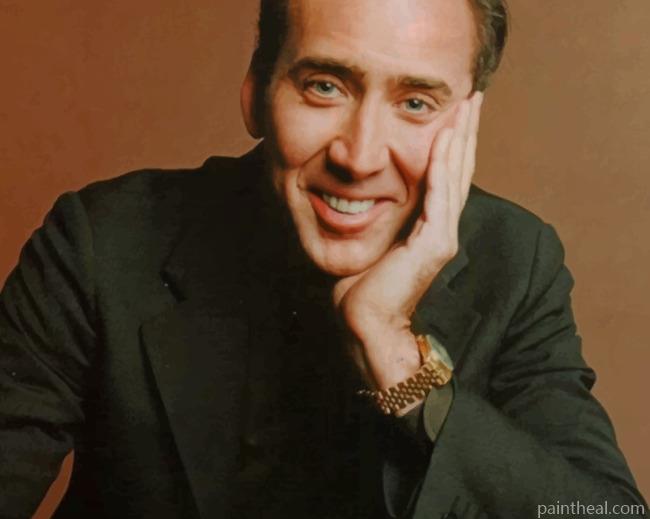 Actor Nicolas Cage Painting By Numbers Kits