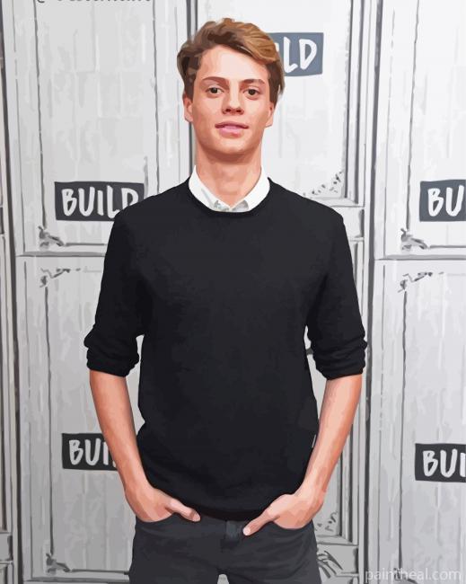 American Actor Jace Norman Painting By Numbers Kits