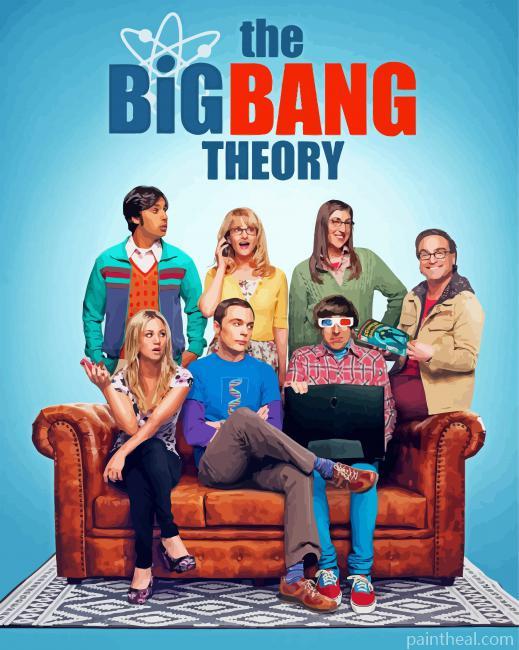 The Big Bang Theory Painting By Numbers Kits