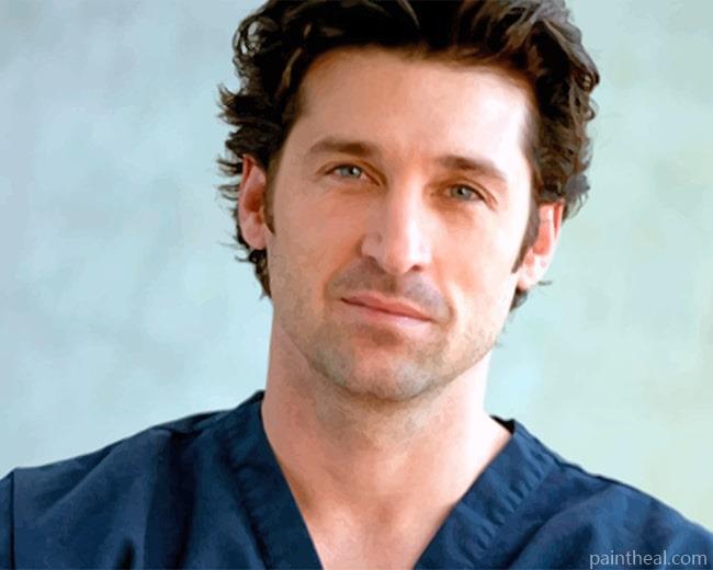 Patrick Dempsey Grey Anatomy Painting By Numbers Kits