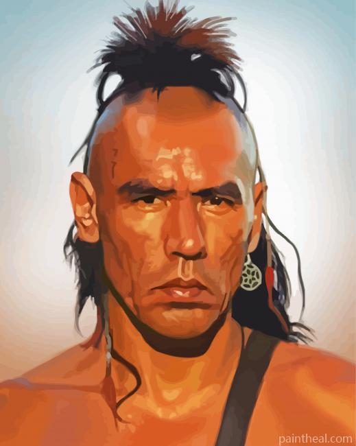 Wes Studi American Producer Painting By Numbers Kits