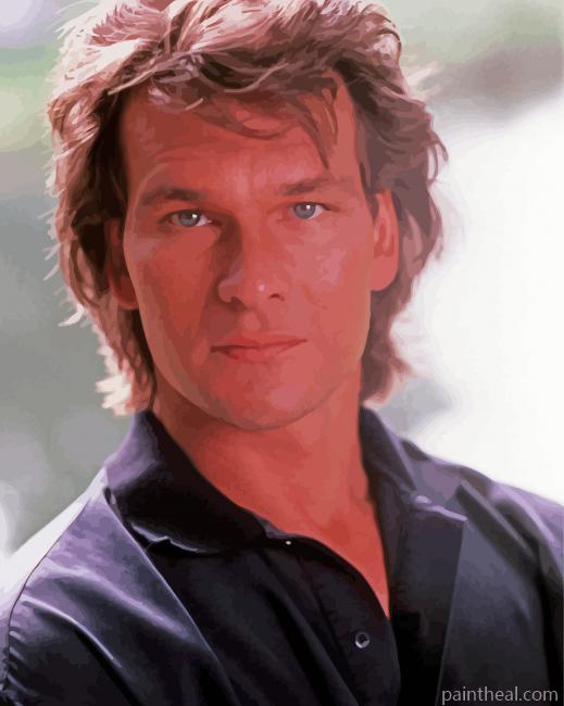 The American Patrick Swayze Painting By Numbers Kits