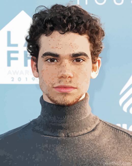 Cameron Boyce Actor Painting By Numbers Kits