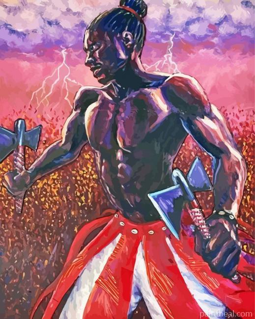 King Shango Painting By Numbers Kits