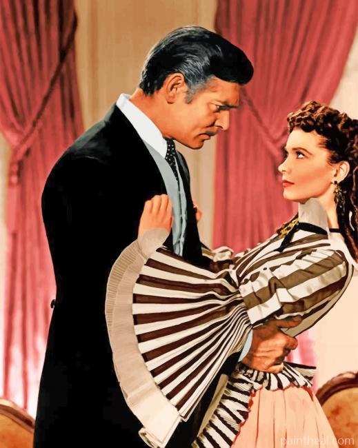 Gone With The Wind Painting By Numbers Kits
