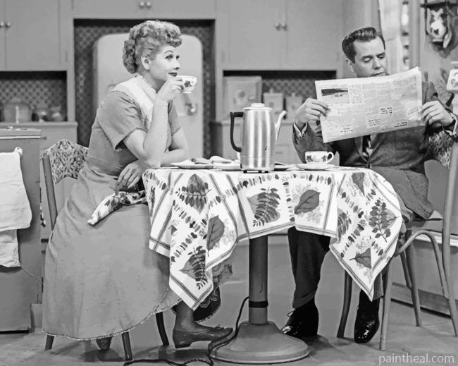 Lucille Ball Painting By Numbers Kits