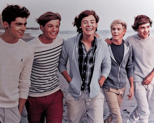 One Direction Painting By Numbers Kits