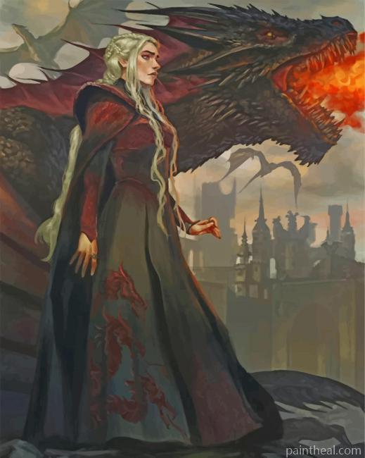 Daenerys Targaryen Painting By Numbers Kits