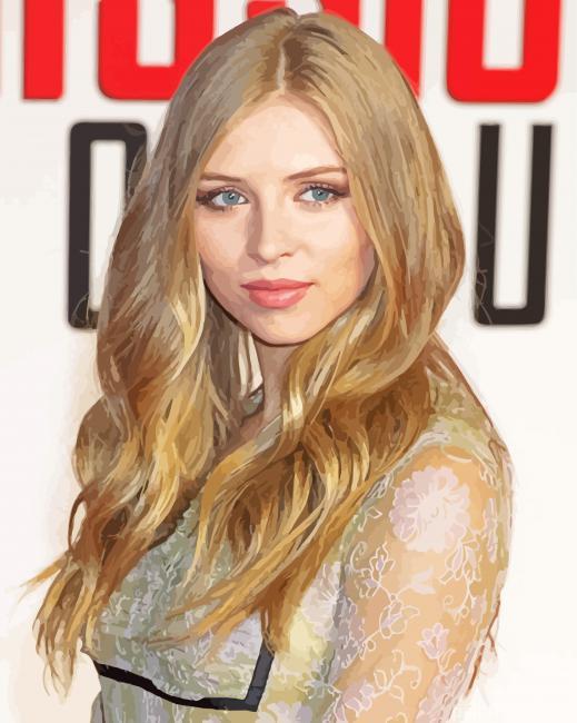 Actress Hermione Corfield Painting By Numbers Kits