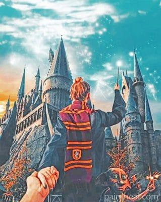 Follow Me To Hogwarts Painting By Numbers Kits