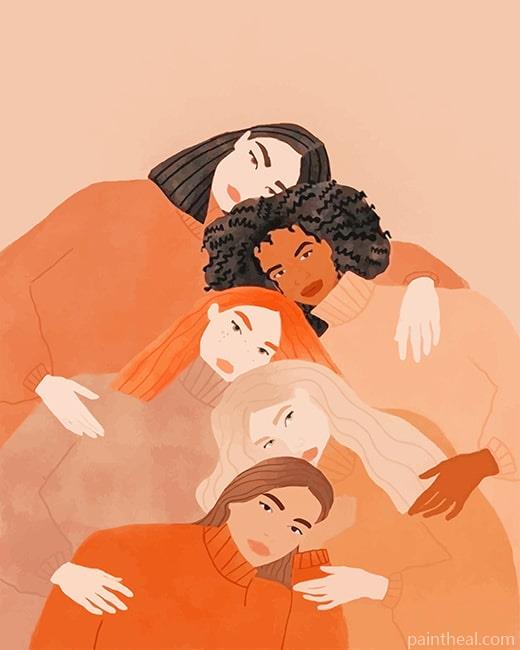 Women Are One Painting By Numbers Kits