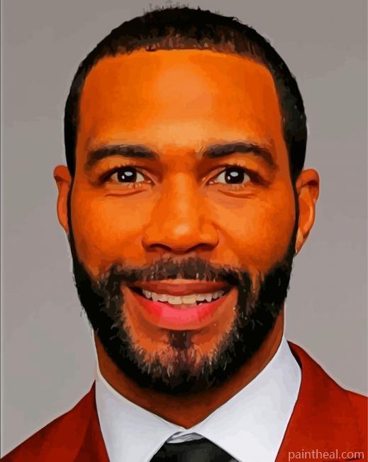 The American Actor Omari Hardwick Painting By Numbers Kits
