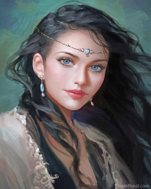Taygete Greek Mythology Painting By Numbers Kits