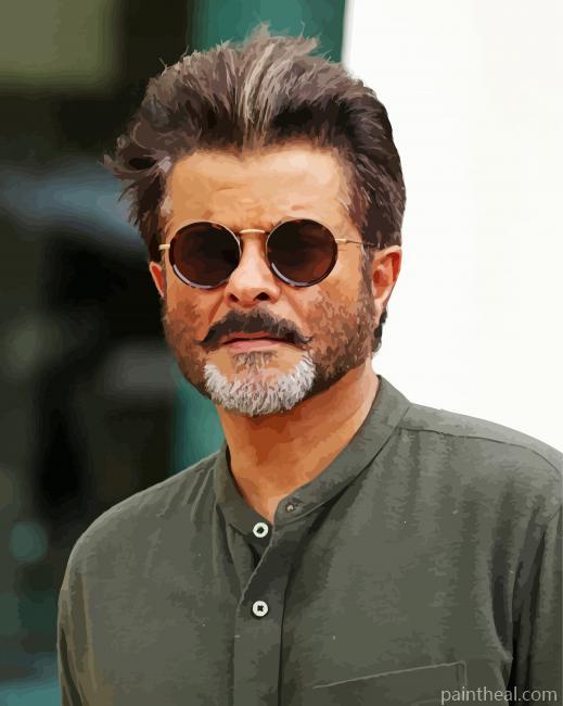 The Indian Actor Anil Kapoor Painting By Numbers Kits