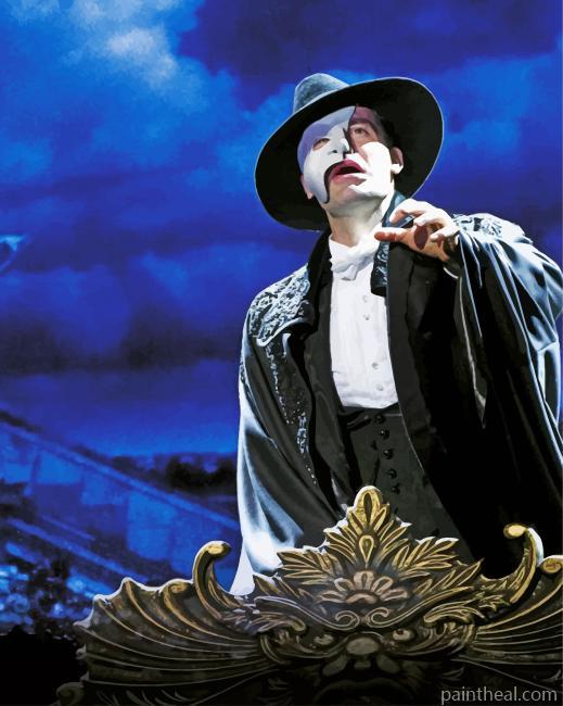 Aesthetic Phantom Of The Opera Painting By Numbers Kits