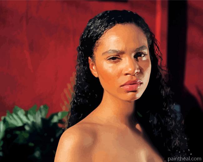 The Canadian Actress Nesta Cooper Painting By Numbers Kits