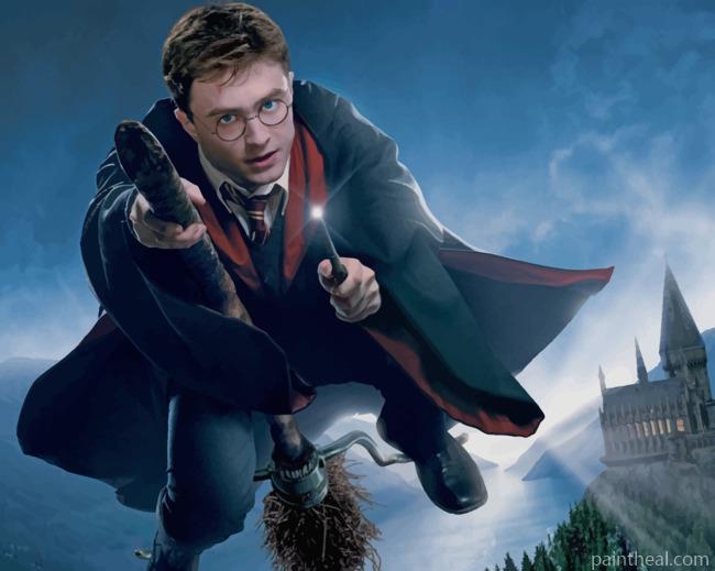 Daniel Radcliffe In Harry Potter Movie Painting By Numbers Kits