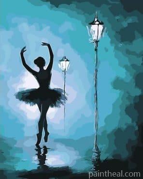 Ballet Dancer Painting By Numbers Kits