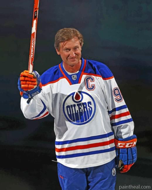Wayne Gretzky Painting By Numbers Kits
