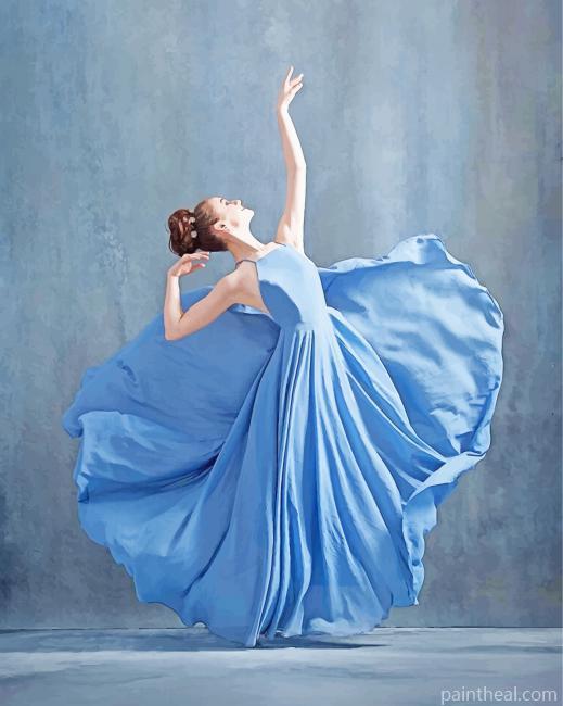 Ballet Dancer Woman Painting By Numbers Kits