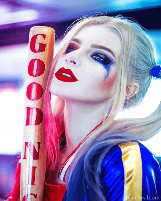 Suicide Squad Harley Quinn Painting By Numbers Kits