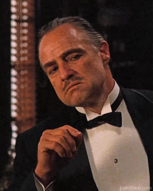 The God Father Painting By Numbers Kits