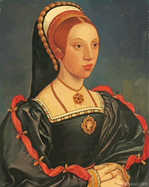 Vintage Katherine Howard Painting By Numbers Kits