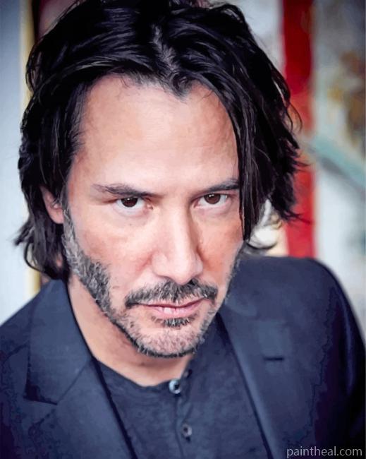 Keanu Reeves Painting By Numbers Kits