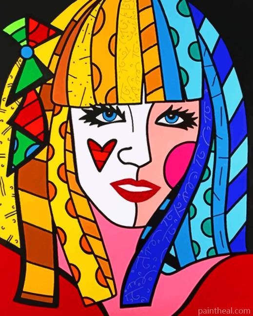 Romero Britto Painting By Numbers Kits
