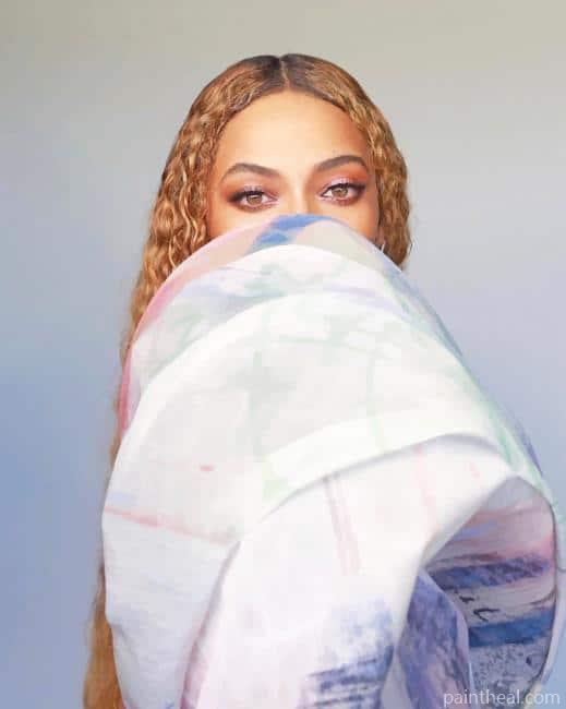 The Famous Singer Beyonce Painting By Numbers Kits