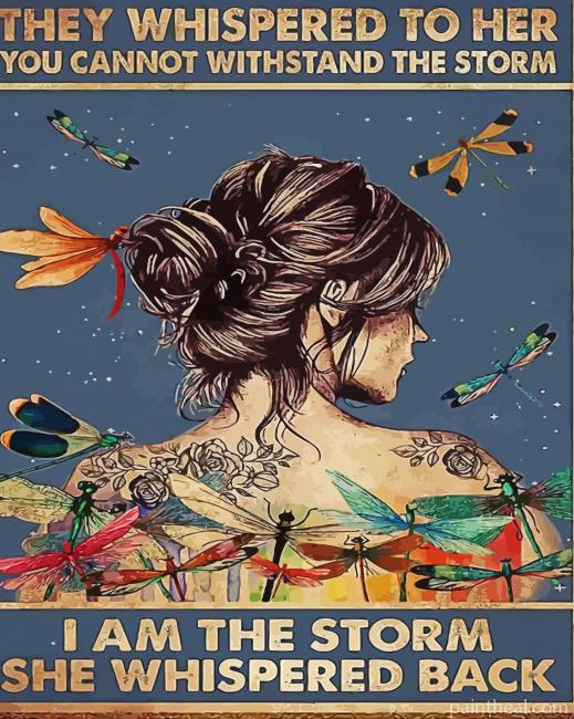 I am The Storm Painting By Numbers Kits