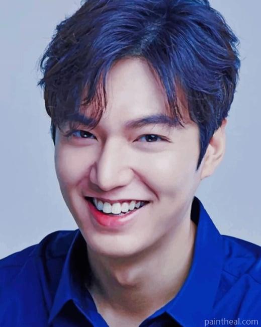 Lee Min Ho Smiling Painting By Numbers Kits