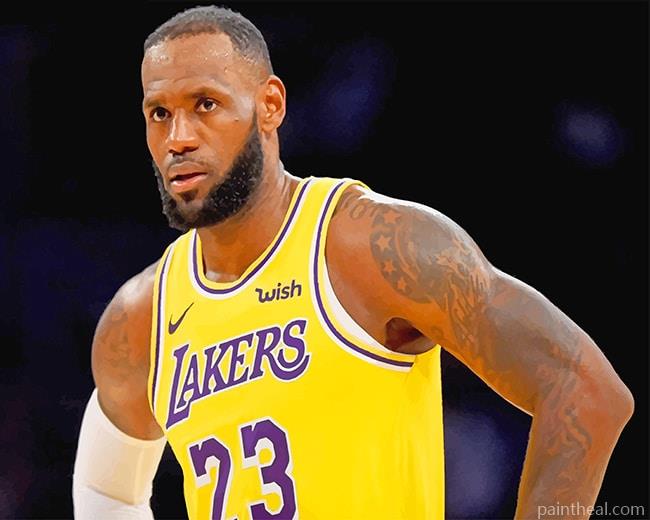 Lebron James Painting By Numbers Kits