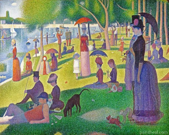 A Sunday On La Grande Jatte Painting By Numbers Kits