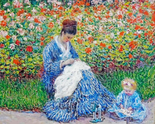 Impressionism Monet Camille Painting By Numbers Kits