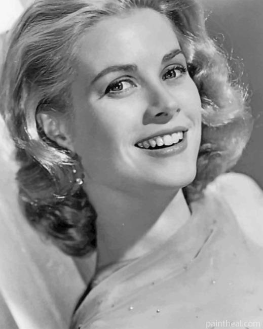 Monochrome Grace Kelly Painting By Numbers Kits