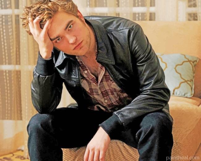 Robert Pattinson At Home Painting By Numbers Kits