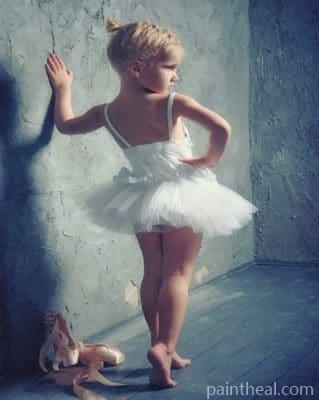 Little Ballerina Painting By Numbers Kits