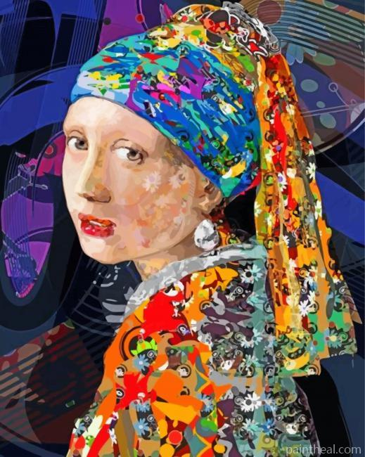 Girl With A Pearl Earring Painting By Numbers Kits